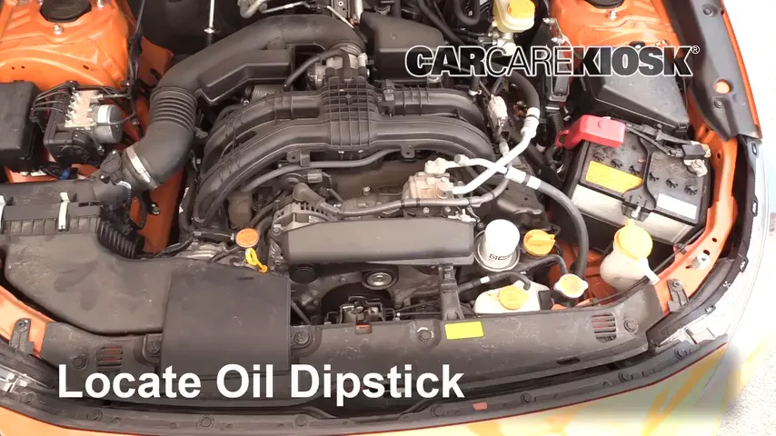2018 Subaru Crosstrek Premium 2.0L 4 Cyl. Oil Check Oil Level